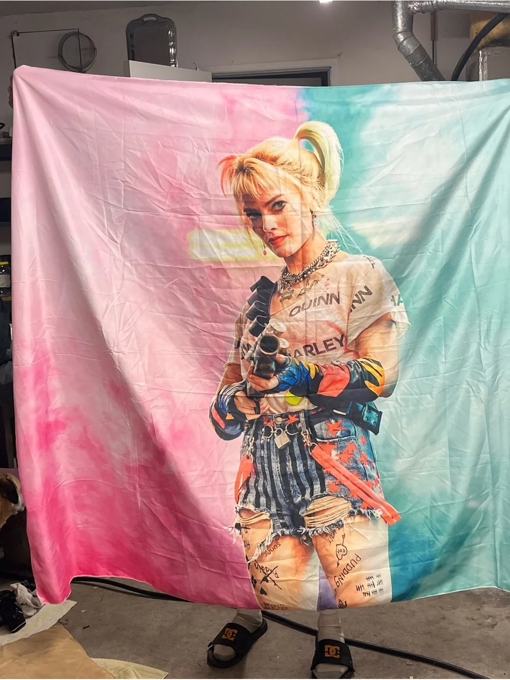 Harley Quinn Fabric Wall Tapestry • Large • DC Comics